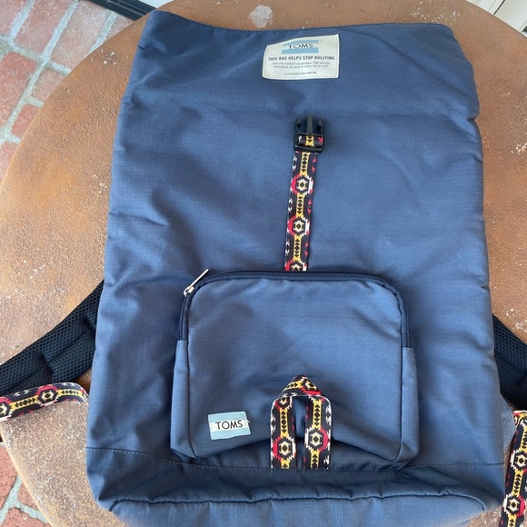 Toms navy blue backpack unisex - Picture 2 of 7